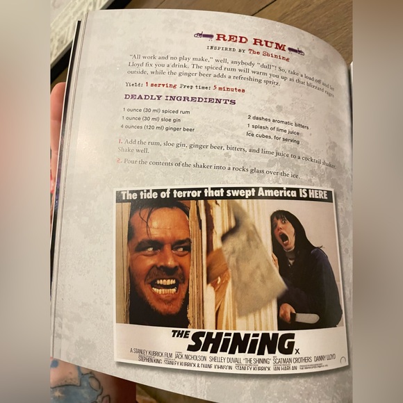 Death for Dinner Horror inspired Cookbook NWT - Picture 8 of 10